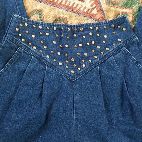 Vintage Denim - Vintage Rio High-waisted Bling Jeans